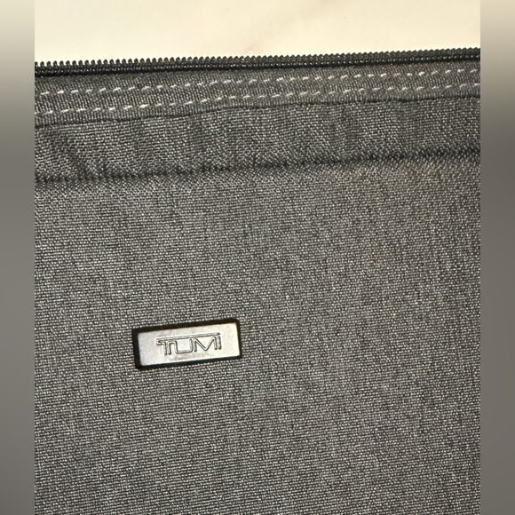 Tumi Black Laptop Sleeve with Subtle Logo - Picture 5 of 7